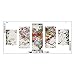 Awakingdemi 5D DIY Full Diamond Painting Heart Shaped Embroidery Paint Cross Stitch Craft for Wall Decoration Home Decor 37X18inch
