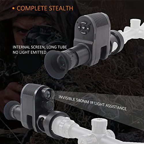 ANIUXIAOGE Digital Night Vision Infrared Rifle Scope Monocular Hunting