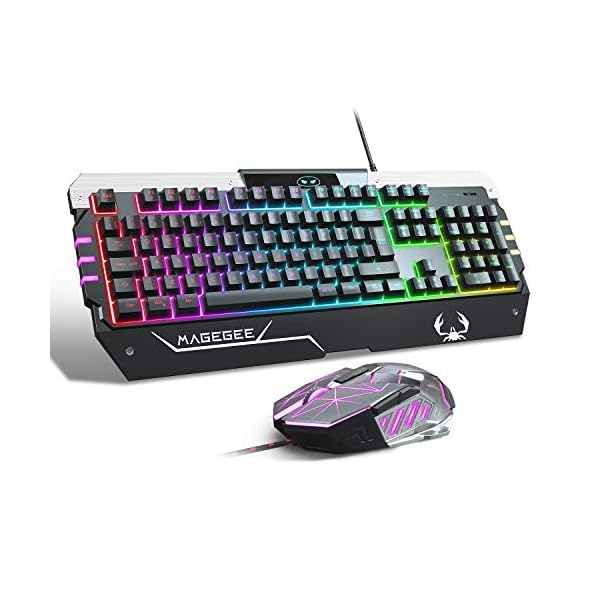 RGB-Gaming-Keyboard-and-Mouse-Set-UK-Layout-Rainbow-LED-RGB-Backlit-Wired-Keyboard-for-Xbox-one-PC-Mac-PS4-Laptop Anivia Gaming Keyboard and Mouse Set Wired LED Backlight Keyboard & Mouse Combo for PS4 Xbox One PC (UK Layout) Black