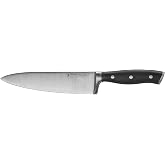 HENCKELS Forged Accent Razor-Sharp 8-inch Chef's Knife, Black, German Engineered Informed by 100+ Years of Mastery