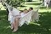 Vivere Double Deluxe Cotton Brazilian Style Hammock with Fringe - 450 lb Weight Capacity