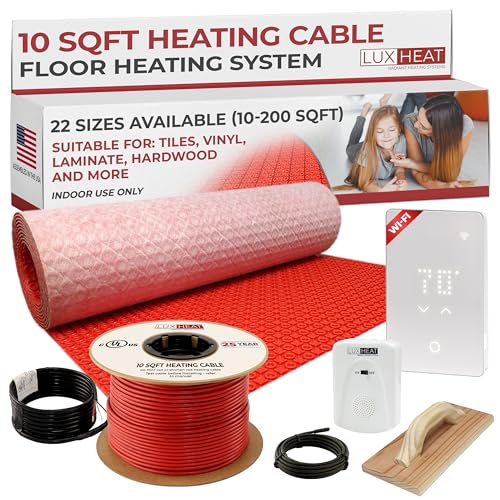 LuxHeat Electric Radiant Floor Heating System