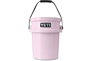 YETI Loadout 5-Gallon Bucket, Impact Resistant Fishing/Utility Bucket, Cherry Blossom