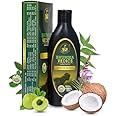 Bhumika Vedics Herbal Hair Oil For Men & Women | Promotes Hair Growth & Reduces Hair Fall | With Indigofera,Aloe vera,Neem, Amla, Bhringraj and Coconut Oil 200 ml