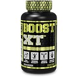 Boost-XT Testosterone Booster for Men - Boost Energy, Strength, Fat Loss, Libido - Natural Test Booster & Muscle Builder with Primavie Shilajit, Forskolin, More - 60 Veggie Pills