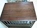 Crown Pet Products Pet Crate Wood Dog Crate Furniture End Table, Medium Size with Espresso Finish