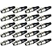 GLS Audio XLR Female Plugs Connectors XLR-F Plug - 20 Pack