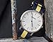 BARTON WATCH BANDS 18mm Navy/Lemon Standard Length Ballistic Nylon NATO® Style Straps