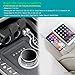 Opluz OMP220 Portable USB Car Charger for All Cell Phone | Dual DC12V/24V Electronic Multi-Functions Car Socket Cigarette Lighter | Built-in 5A Fuse Safe Rapid Car Splitter Conveter