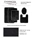 STAINMASTER TruSoft Luxurious Bath Rug, 17-By-24 Inch Black Pepper