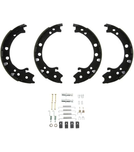 Goodyear Anti-Rust Rear Parking Brake Shoes GYS928 - For Acura RDX, Honda CR-V & More