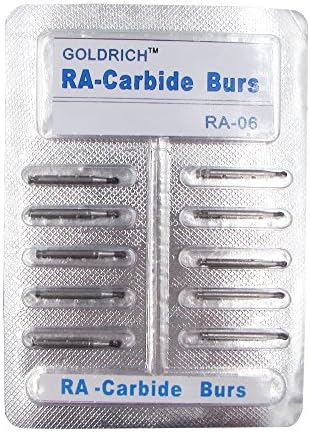 RA-Carbide Burs HP 10pcs by NSKR HPS (RA-06)