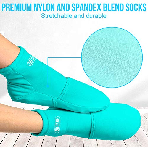 BB CARE Cold Therapy Socks Reusable Cooling Socks for Hot Feet Ice