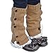 FEITONG Baby Kids Toddlers Girls Crochet Knitted Lace Boot Cuffs Toppers Leg Warmer Socks