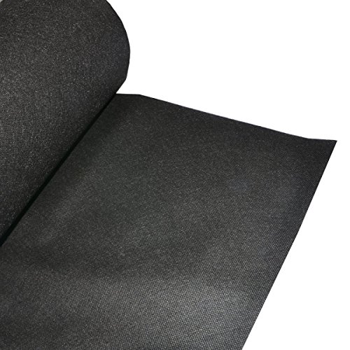 Ecover 3oz Garden Weed Barrier Landscape Fabric Erosion Control Mulch Mat Garden Ground Cover Mat, 3' x 5'
