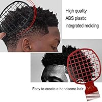 Afro Twist Hair Comb Barber Favored 2 In 1 Diy Men S Curly Hair