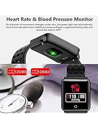 Funburg   Reloj inteligente deportivo IP67, resistente al agua, Bluetooth, con recordatorio de llamadas