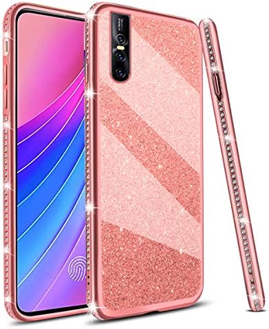 Vitary Case compatible with Vivo V15 Pro S1 Pro Case, Creative Design Pink Cellphone Case Back Case with Accessories Edge Protection Cover for Case compatible with Vivo V15 Pro S1