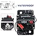MASO 100 Amp Waterproof Car Circuit Breaker with Manual Reset Suitable for Motor Auto Car Marine Boat Bike Stereo Audio 12V-24V DC