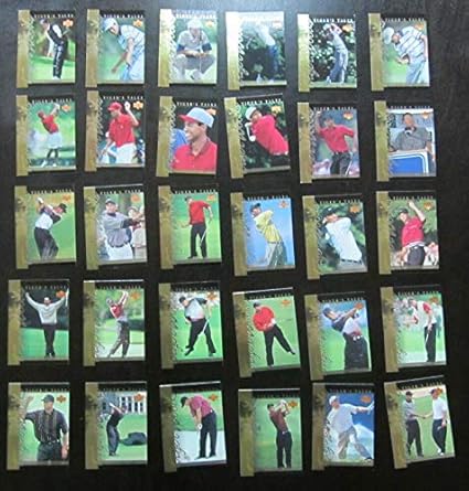 Tiger Woods 2001 Upper Deck Tiger Tales Complete 30 Card Set Tiger Rookie Rc At Amazon S Sports Collectibles Store