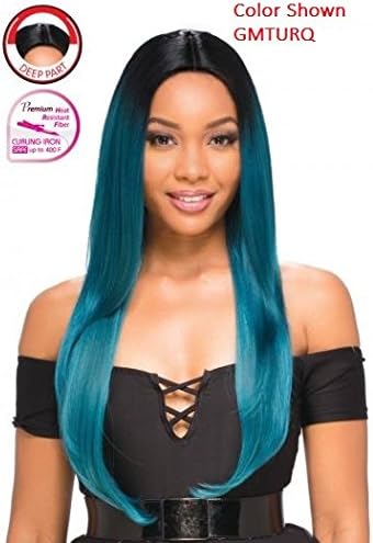 Vella Vella wig Style Alicia Heat Resistant Premium Fiber (1B Off Black)