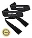 Lifting Straps For (Professional Quality) Powerlifting, CrossFit, Weightlifting, Bodybuilding - Unisex, Protect Wrists and Hands, Padded, Cotton - Protect Wrists and PR - 100% Guaranteed Warranty