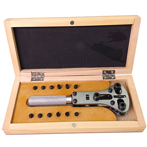 Waterproof Watch Case Opener in Wooden Box