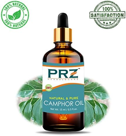PRZ Camphor Essential Oil (15ML) - Pure Natural Therapeutic Grade Oil For Skin Care & Hair Care