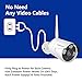 [8CH Expandable] 1080P Security Camera System Wireless,SMONET 8CH H.264 PRO Wireless Surveillance System(1TB Hard Drive) with 4pcs 2.0MP Security Cameras,P2P Home Security Camera System