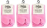 V-Toe Tabi Flip Flop Cotton Socks Pink