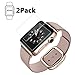 Bestfy Apple Watch 42mm Screen Protector (Series 1 / Series 2/ Series 3), Tempered Glass Screen Protector [Scratch Resistant] [Anti-Bubble] for Apple Watch [2 Pack] Ⅱ Generation