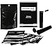 25 Smell Proof Bags (4x6) Made in USA by Formline Supply- Premium Odor Proof Baggies Designed to Lock in Herb Freshness with Reusable Zipper - Discreet Airtight and Heat Sealable + 2 Free Doob Tubes