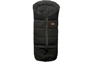 funlife Universal Stroller Bunting Bag for 0-5T with Length Extension,Ultra Soft Waterproof Outdoor Sleeping Bag with Hoodie,Warm Winter Stroller Blanket for Infant Toddler