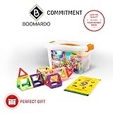 BOOMARDO Magnetic Blocks, Magnetic Building Set 108 PCS, Magnetic Tiles Brain Development Toy, Intelligent Magnetic Construction Set Educational Toys for Toddlers/Kids