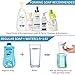 Soap Dispenser, Touchless Foaming Soap Dispenser Infrared Motion Sensor, Hand Free Countertop Soap Dispensers, Battery Operated, Xmas Gift Automatic Soap Pump for Bathroom Kitchen, 450ml