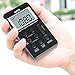 [Upgraded Version] HAPITO AM FM Pocket Radio Portable Digital Tuning Stereo Radio with Earphone and Rechargeable Battery for Walk (Black)