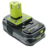 Ryobi P107 One+ 18 Volt Compact Lithium Ion 1.5 Ah Battery (Single Battery)