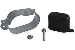 CAI - DAYTON Capacitor Mounting Kit,Includes Metal Bracket, Rubber Boot and Mounting Hardware,1 EA,For Use With R