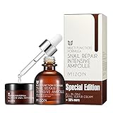 MIZON Snail Repair Intensive Ampoule + All In One Snail Repair Cream 30ml