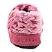 ACORN Kid's Acorn Moc Slipper,Pink Ocelot,12-13 M US Little Kid