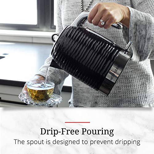 Russell Hobbs KE4200BR Coventry 1.7L Electric Kettle, Black The Home