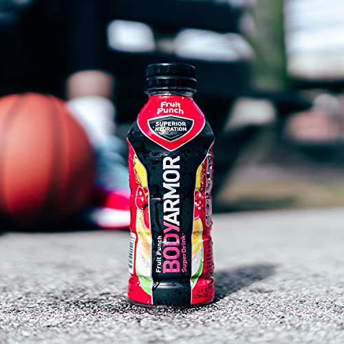 BODYARMOR Sports Drink Sports Beverage, Fruit Punch, Natural Flavors