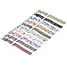 Feskio for Samsung Gear S2 SM-R720/R730 Replacement Watch Band Accessory Soft Silicone Colourful Sport Wristband Strap Band Bracelet Common Design for Samsung Galaxy Gear S2 SM-720/SM-730 Smartwatch
