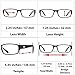 TruVision Readers Reading Glasses - 9504H - 3 Pack - Black - 1.25