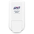 PURELL CS2 Manual Hand Soap Dispenser, White, for 1000 mL PURELL CS2 Healthy SOAP Refills (Pack of 1) - 4131-06