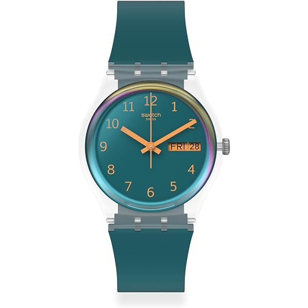 Swatch Unisex Casual Bioceramic Watch Pink Art Journey Turner's