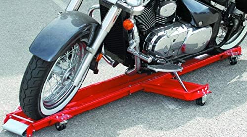 Low Profile 1250 Lb. Motorcycle Dolly Storage Cart w/Swivel Casters