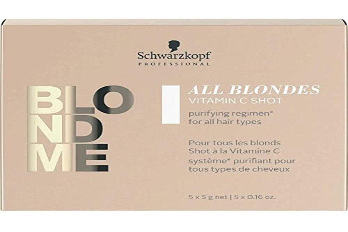Schwarzkopf BlondMe All Blondes Detox Vitamin C Shots 5 x 5g