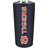 Campus Colors NCAA Stainless Steel Tumbler perfect for Gameday - 18 oz - Double Walled - Keeps Drinks Perfectly Insulated (Auburn Tigers - Navy)