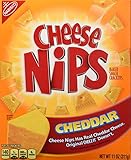 Cheese Nips Cheddar Baked Snack Crackers, 11 Ounce (Pack of 6)